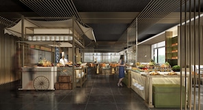 2 Restaurants, Frühstück, Mittagessen, Abendessen, internationale Küche