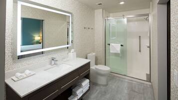 Suite, 1 Bedroom, Non Smoking | Bathroom shower