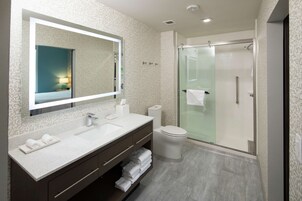 Suite, 1 habitación, no fumadores | Ducha del cuarto de baño