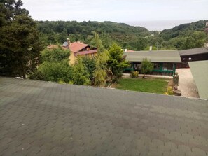 Blick von der Unterkunft