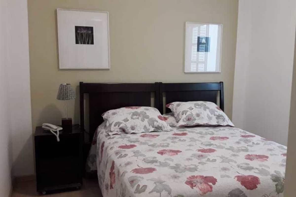 Apartment | Blackout drapes, free WiFi, bed sheets