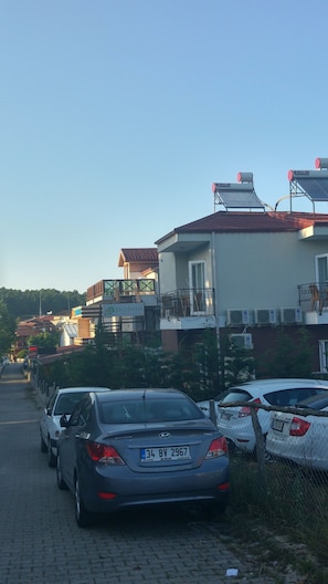 Vue depuis lâhĂ©bergement