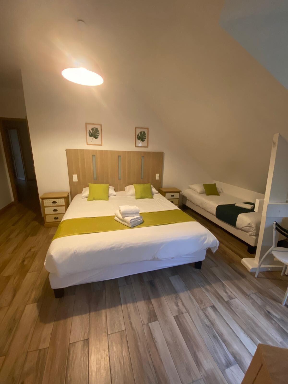 Premium bedding, individually decorated, individually furnished, desk