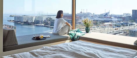 Deluxe Hotel Suite 50 m2 - High floor | Utsikt frÄn rummet