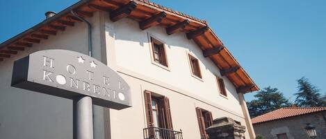 Façade de l’hébergement