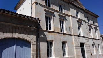 Façade de l’hébergement