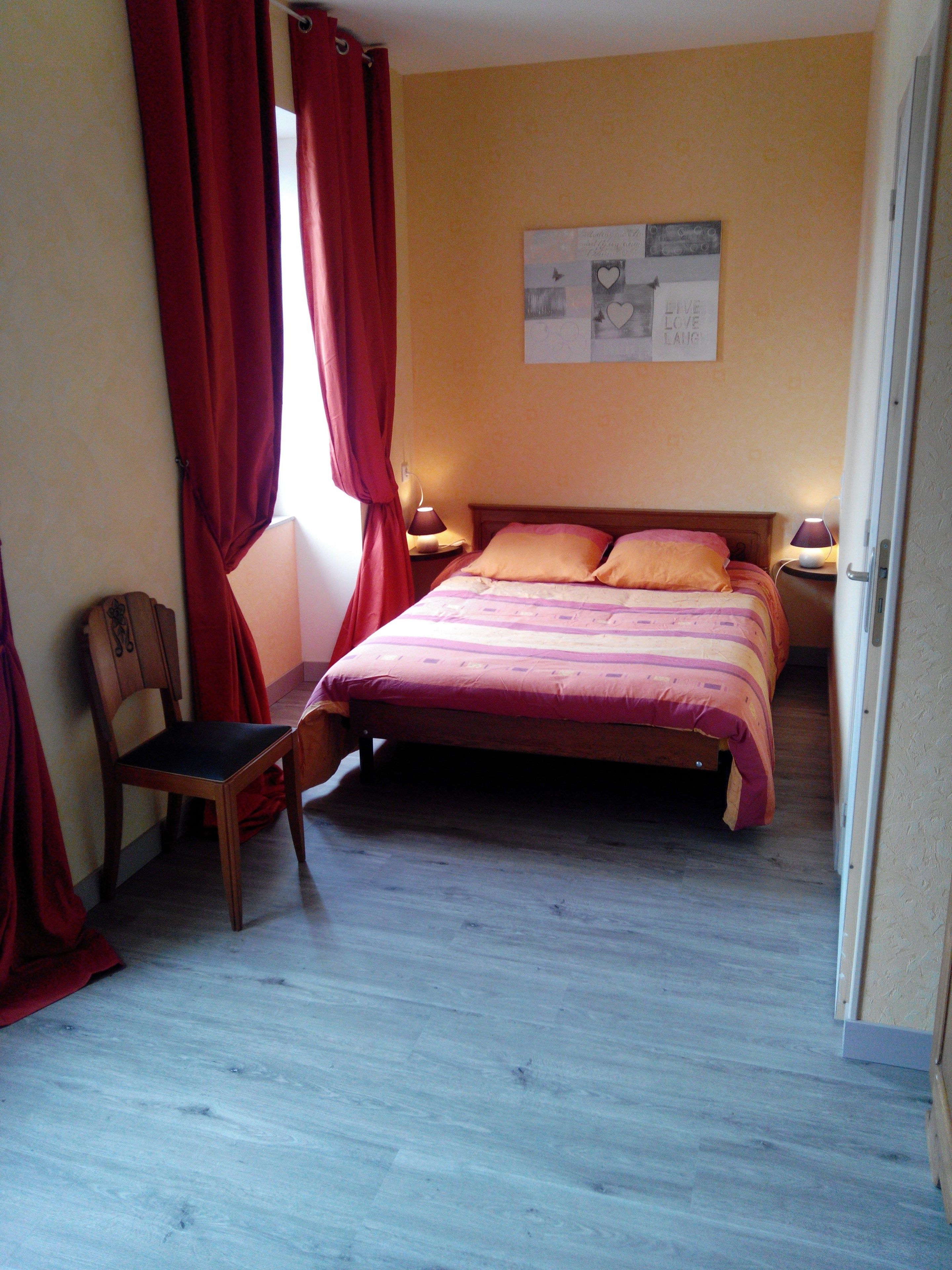 Classic Double Room, 1 Double Bed, Private Bathroom, City View (Le Pressoir) | 1 bedroom, premium bedding, desk, blackout drapes