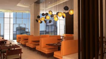 3 restaurants, breakfast, lunch, dinner served; international cuisine