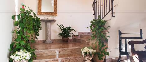 Interior entrance