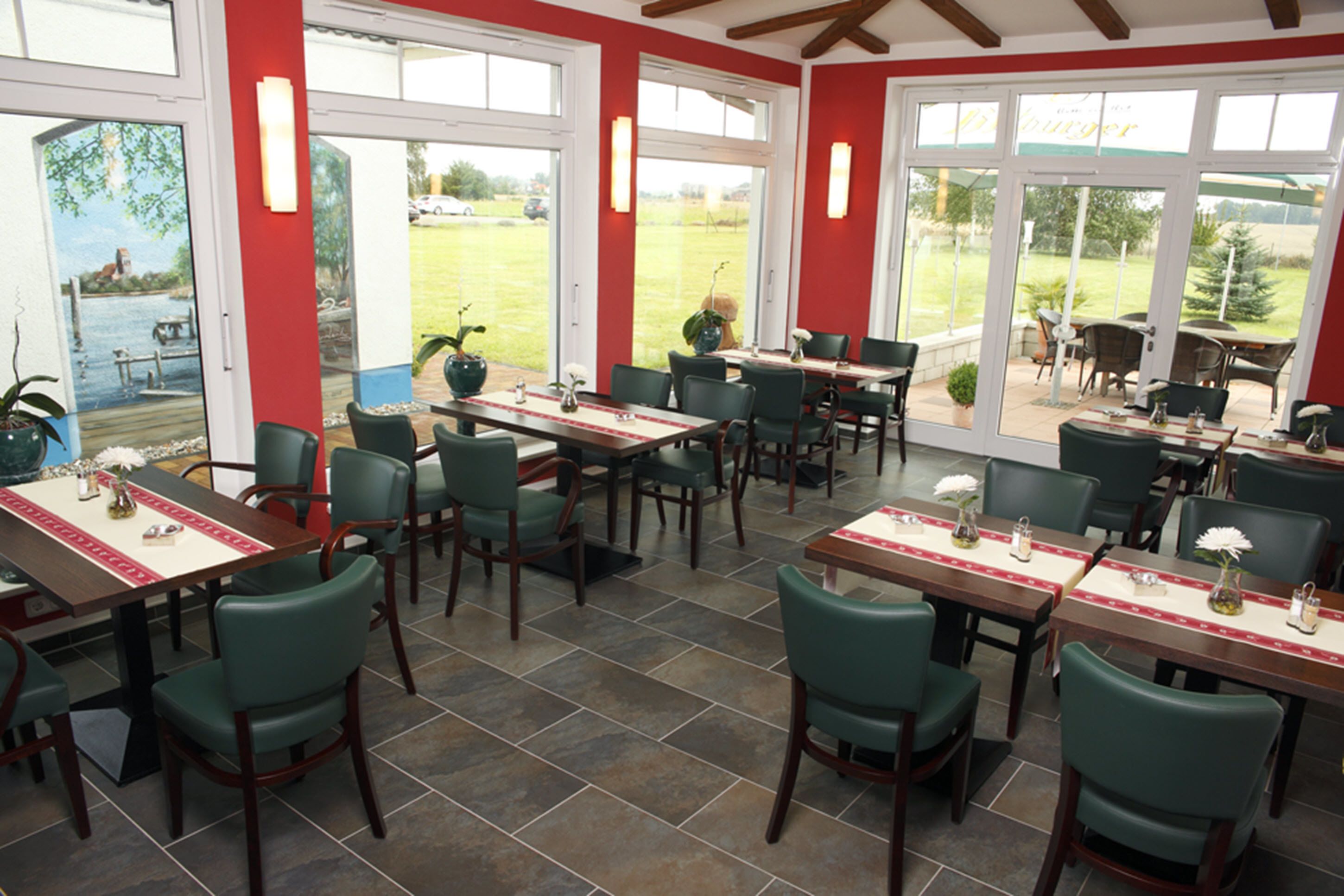 Frühstück und Abendessen