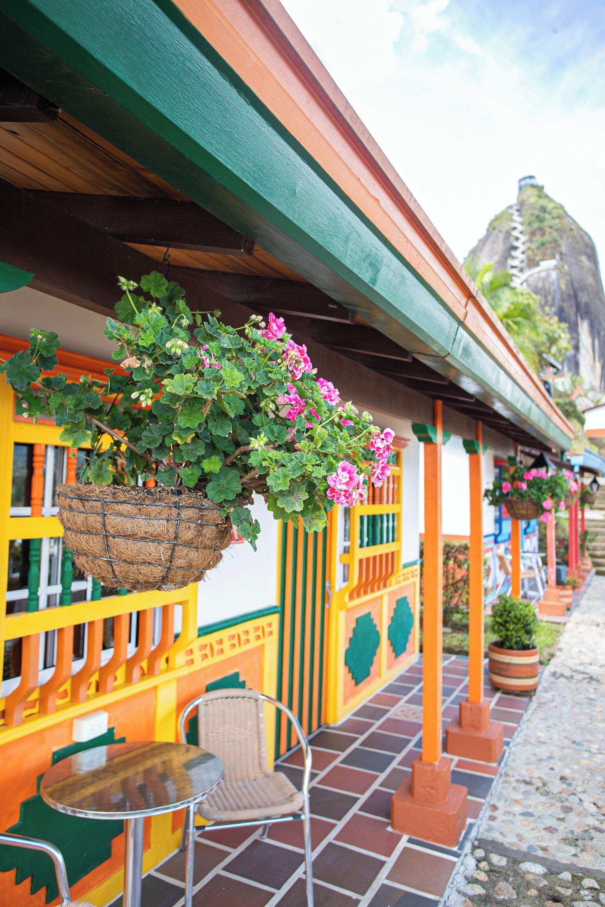 Façade de l’hébergement