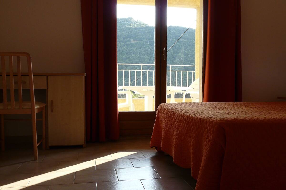 Habitació doble Deluxe, terrassa | Vista des de l'habitació