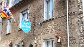 Façade de l’hébergement