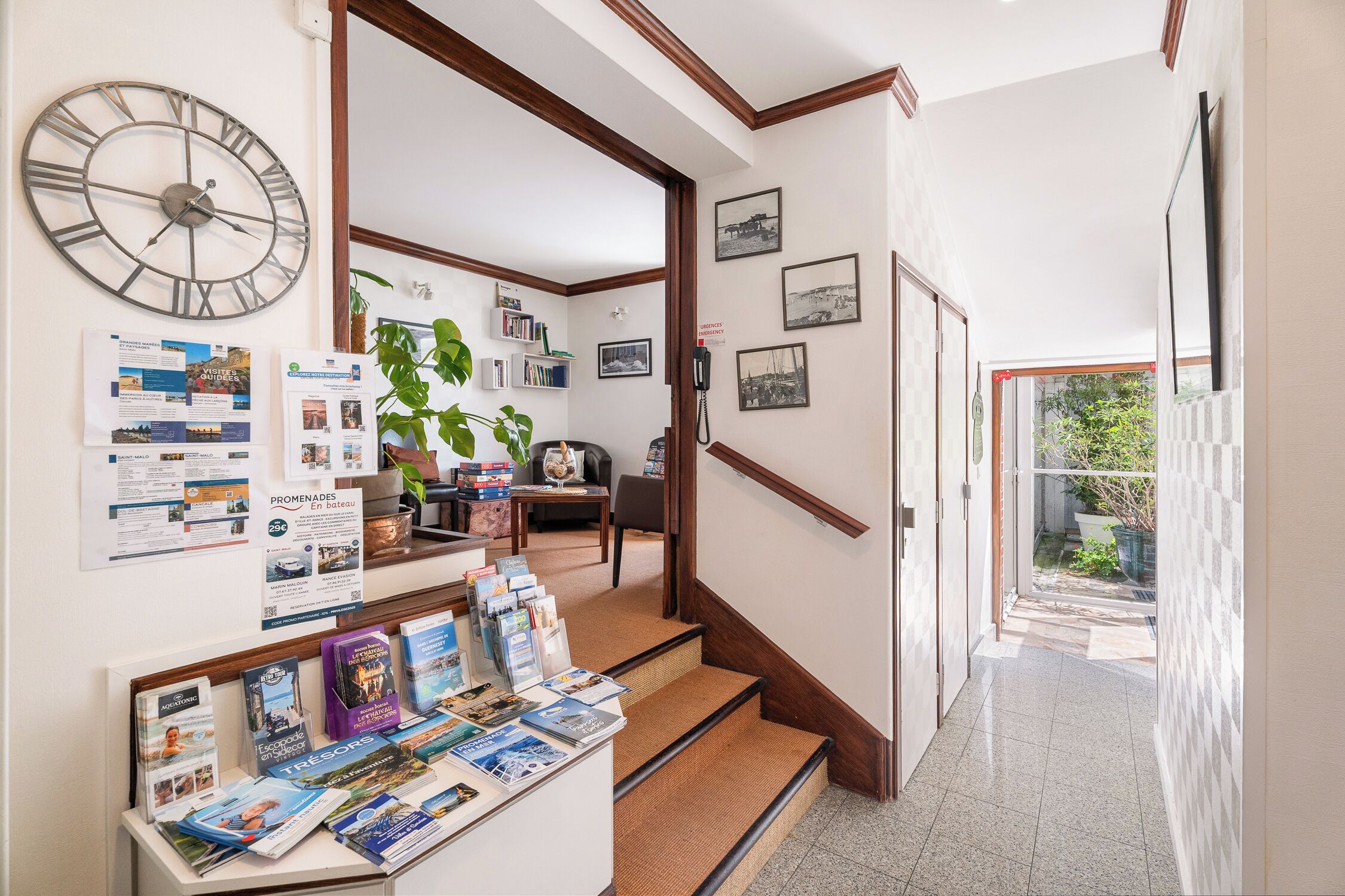 Sala de estar en el lobby