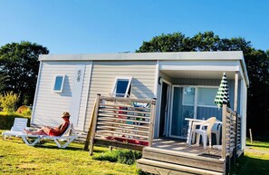 Garden view - O2 camping (Longueville)