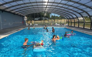 Indoor pool - O2 camping (Longueville)