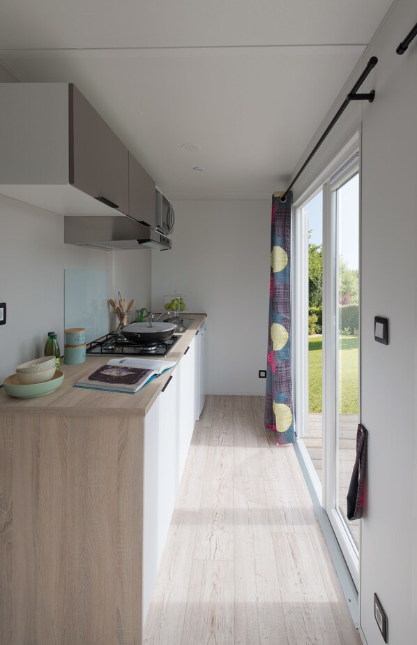 Private kitchen - O2 camping (Longueville)