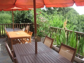 Double Room | Terrace/patio - Chambres d'Hôtes Couleurs de Mer (Cancale)