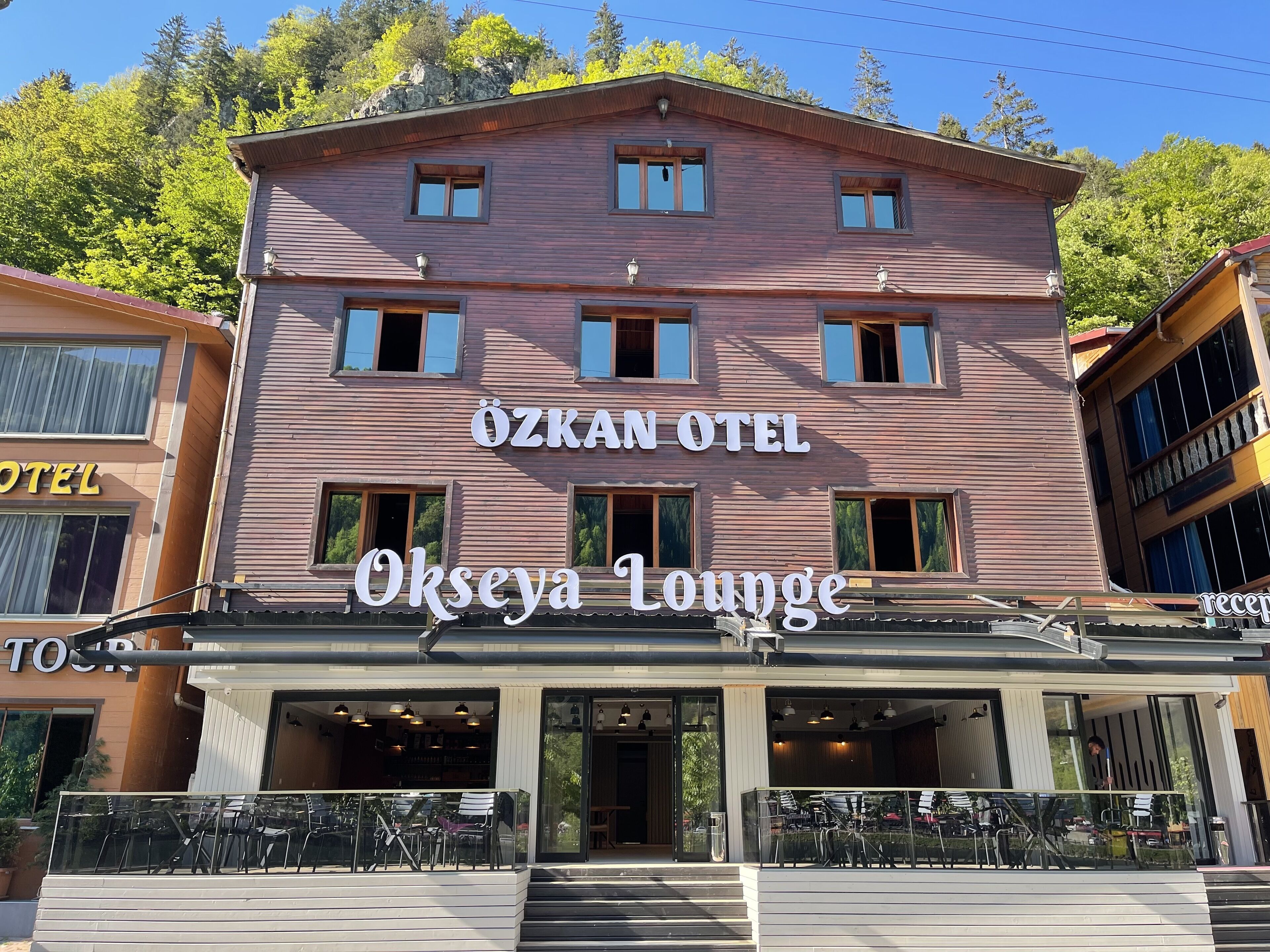 Fachada de la propiedad