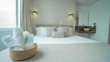 Minibar, in-room safe, desk, blackout curtains