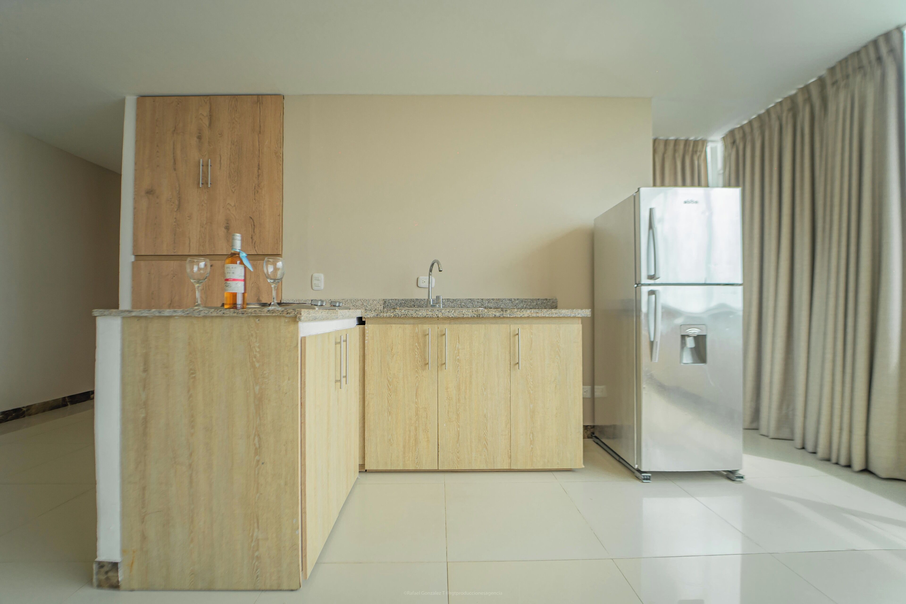 Habitación familiar | Cocina privada | Frigobar 