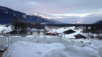 Blick von der Unterkunft