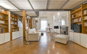 Apartment, 1 Bedroom | Living area