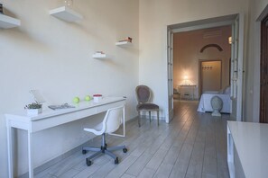 Apartment, 2 Bedrooms | Living area | 22-inch TV with digital channels - Ghibellina Loft (Florence)