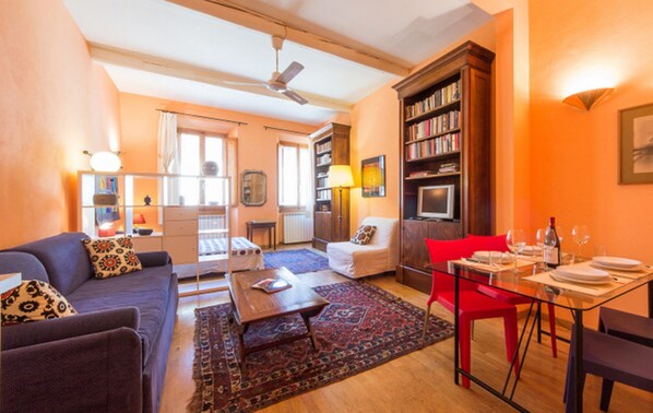 Apartment, 1 Bedroom | Living area - Orto (Florence)