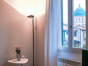 Blick von der Unterkunft