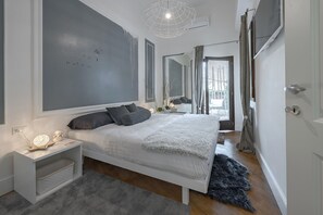 Apartment, 1 Schlafzimmer | 1 Schlafzimmer, Bügeleisen/Bügelbrett, Babybetten, kostenloses WLAN