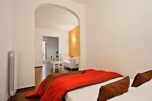 Apartment, 1 Schlafzimmer | 1 Schlafzimmer, Bügeleisen/Bügelbrett, Babybetten, kostenloses WLAN