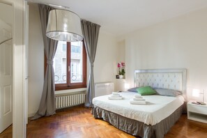 Apartment, 1 Bedroom | 1 bedroom, iron/ironing board, cribs/infant beds, free WiFi - Santa Maria View (Florence)