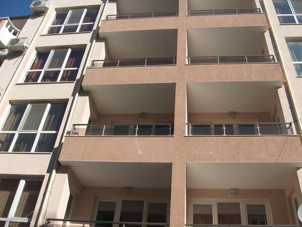 Fassade der Unterkunft