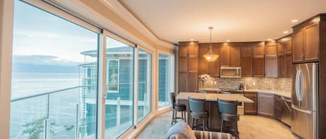 Suite Signature, 2 chambres, vue mer | Cuisine privée
