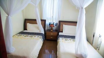 Classic Apartment, 2 Bedrooms | 2 bedrooms, premium bedding, desk, iron/ironing board