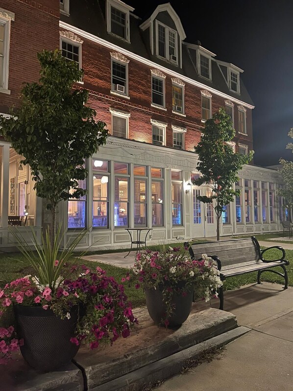 Façade de l’hébergement