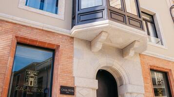 Voorkant van accommodatie