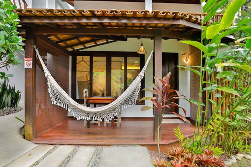Quarto casal superluxo, banheira de hidromassagem, vista para o jardim | Vista para o jardim