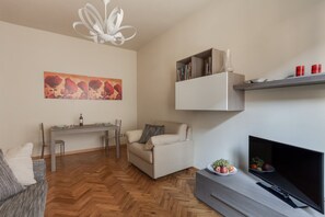 Appartement, 1 chambre | Coin séjour