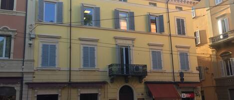 Entrée de l’hébergement