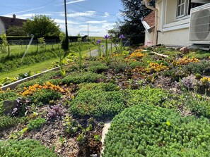 Blick von der Unterkunft