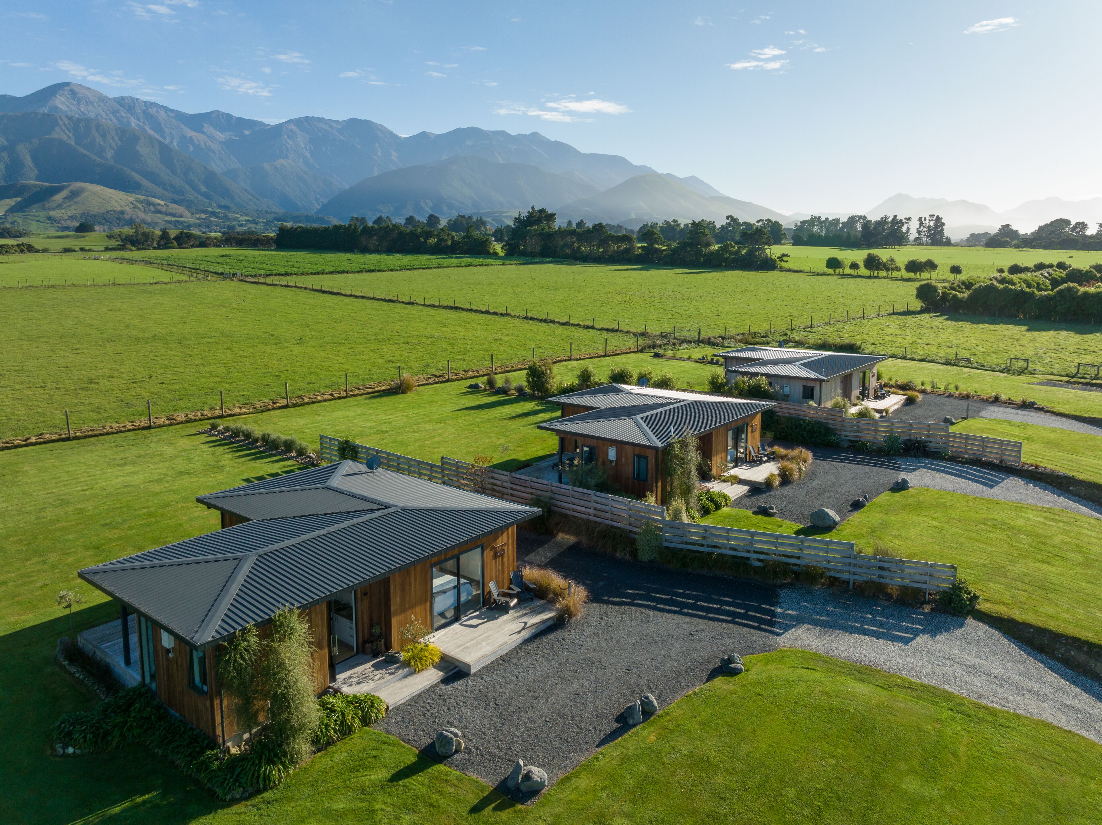 Fassade der Unterkunft