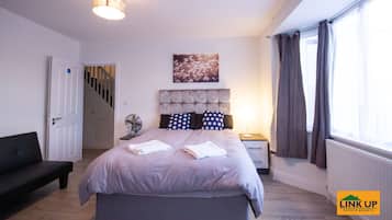 Studio Room 1 | Premium bedding, memory foam beds, individually decorated