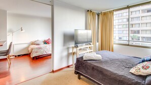 Apartment, 2 Bedrooms | Free WiFi, bed sheets - Apart en Chile Santa Maria 571 A 409 (Santiago)