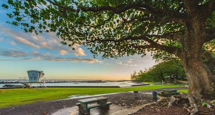 Una hermosa casa de playa llena de Aloha en Hilo