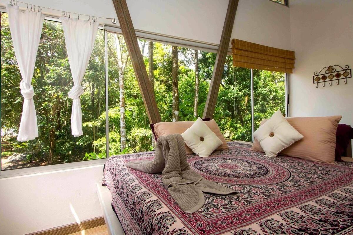 Vila Deluks, 2 kamar tidur, kolam renang pribadi, pemandangan samudra (Tierra) | Seprai premium, minibar, brankas, dan meja kerja