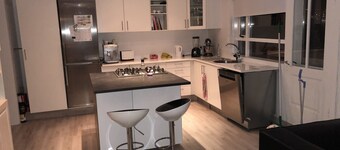 White house in Hafnafjörður