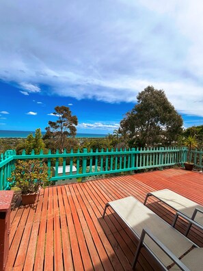 Romantisches Doppelzimmer, 1 Queen-Bett, Meerblick