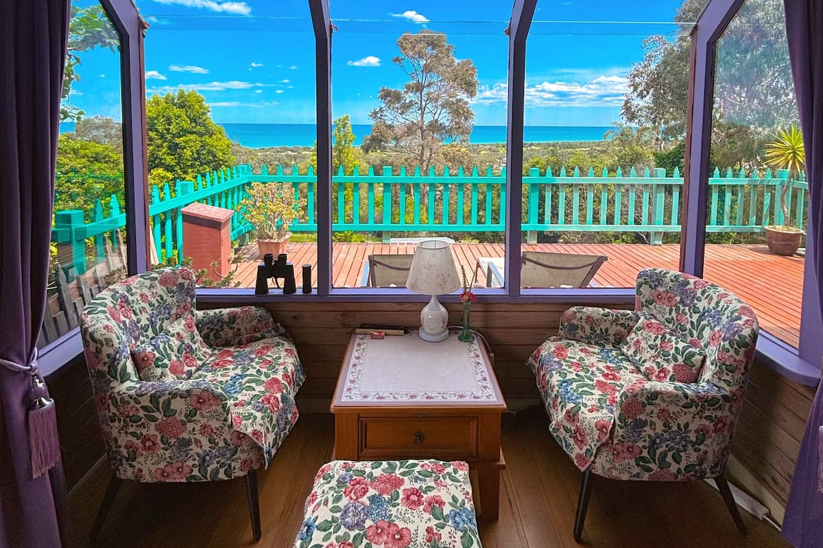 Romantic Double Room, 1 Queen Bed, Sea View